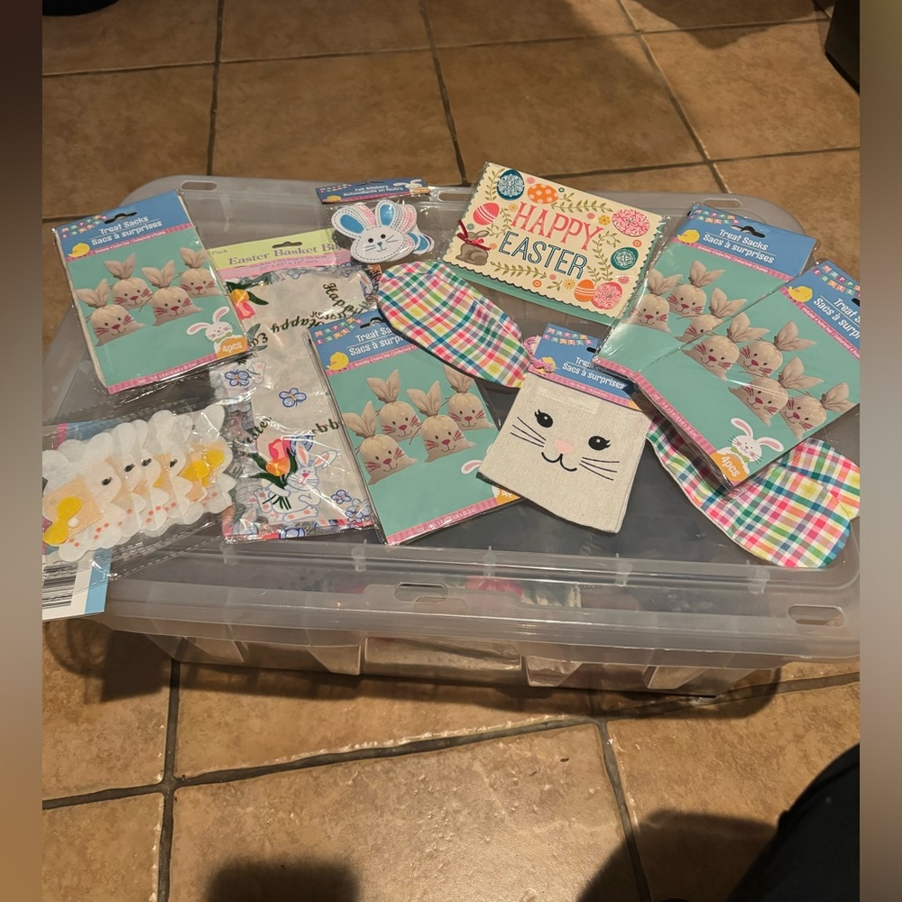 Easter Themed Craft/Decoration Supplies Lot